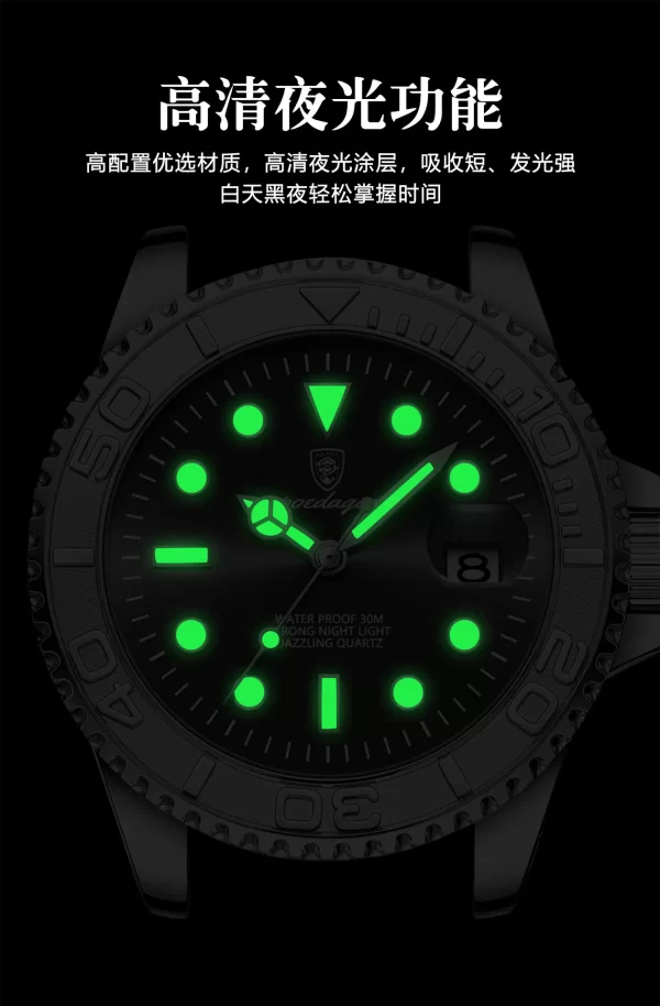 New Fashion Luxury Men Wristwatch Waterproof Luminous – Image 5