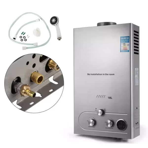 Propane 18L Gas LPG Tankless Instant Hot Water – Image 2